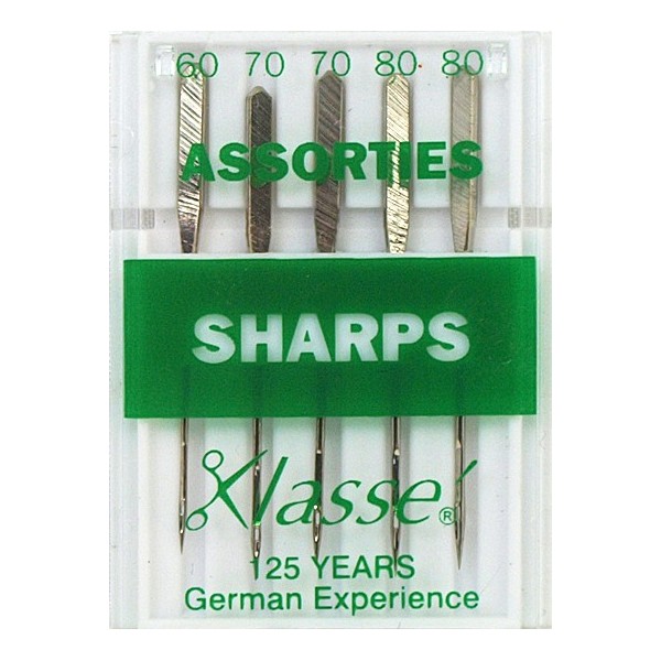 Aiguilles machine Sharps 60-70-80 Aiguilles machine Sharps 60-70-80