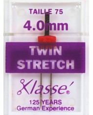 Aiguilles machine twin stretch 75 - 4mm