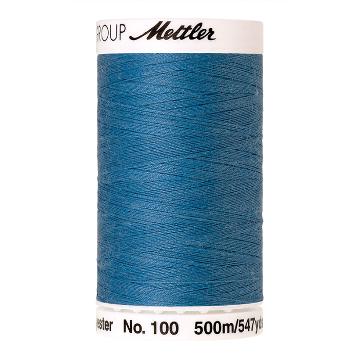 Bobine de fil Seralon 500m bleu vague