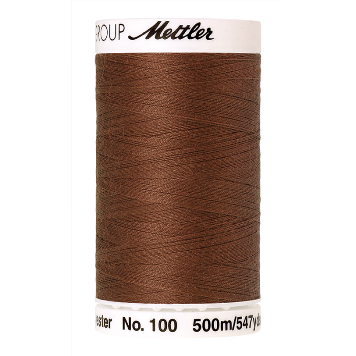 Bobine de fil Seralon 500m marron noisette