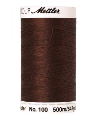 Bobine de fil Seralon 500m marron chocolat
