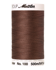 Bobine de fil Seralon 500m marron café