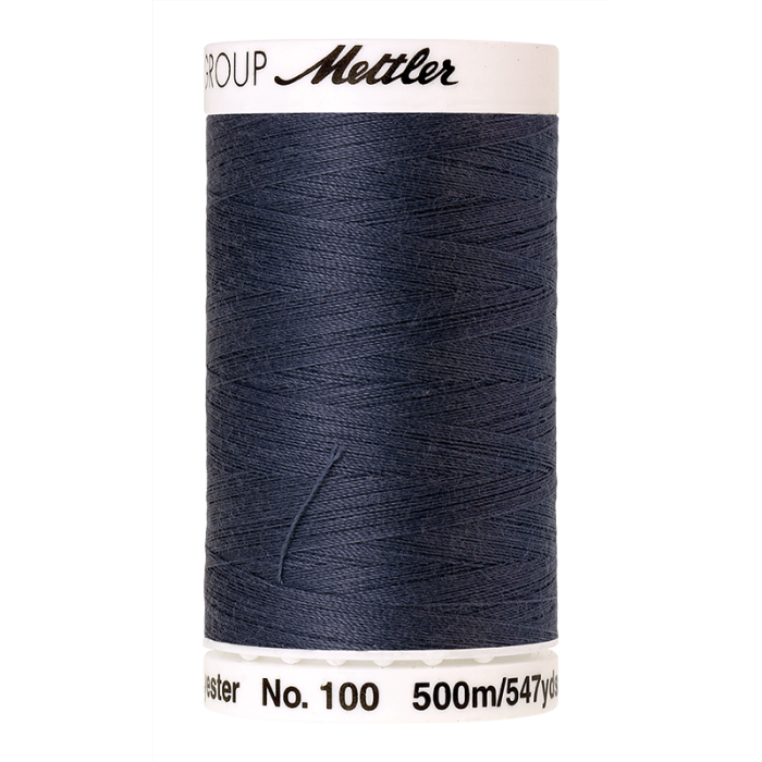 Bobine de fil Seralon 500m bleu sombre