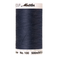 Bobine de fil Seralon 500m bleu sombre