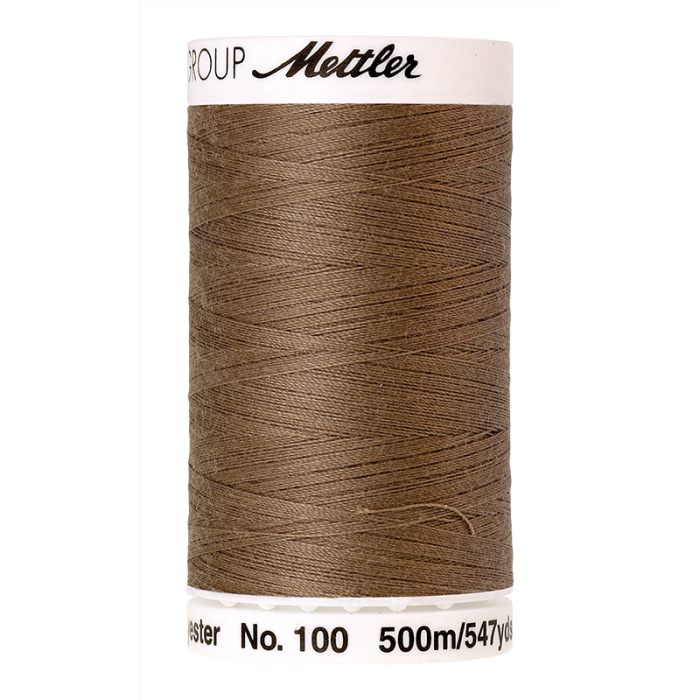 Bobine de fil Seralon 500m marron terre