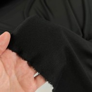 Tissu polyester acrylique épais noir Tissu polyester acrylique épais noir