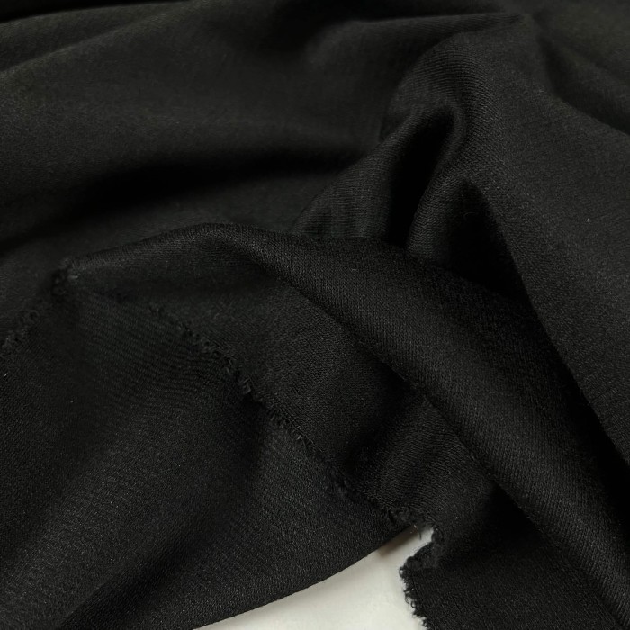 Tissu polyester acrylique épais noir Tissu polyester acrylique épais noir