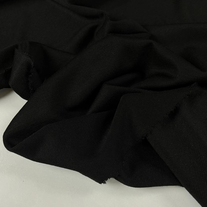 Tissu polyester acrylique épais noir Tissu polyester acrylique épais noir