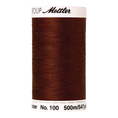 Bobine de fil Seralon 500m marron acajou Bobine de fil Seralon 500m marron acajou