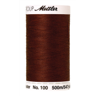 Bobine de fil Seralon 500m marron acajou Bobine de fil Seralon 500m marron acajou