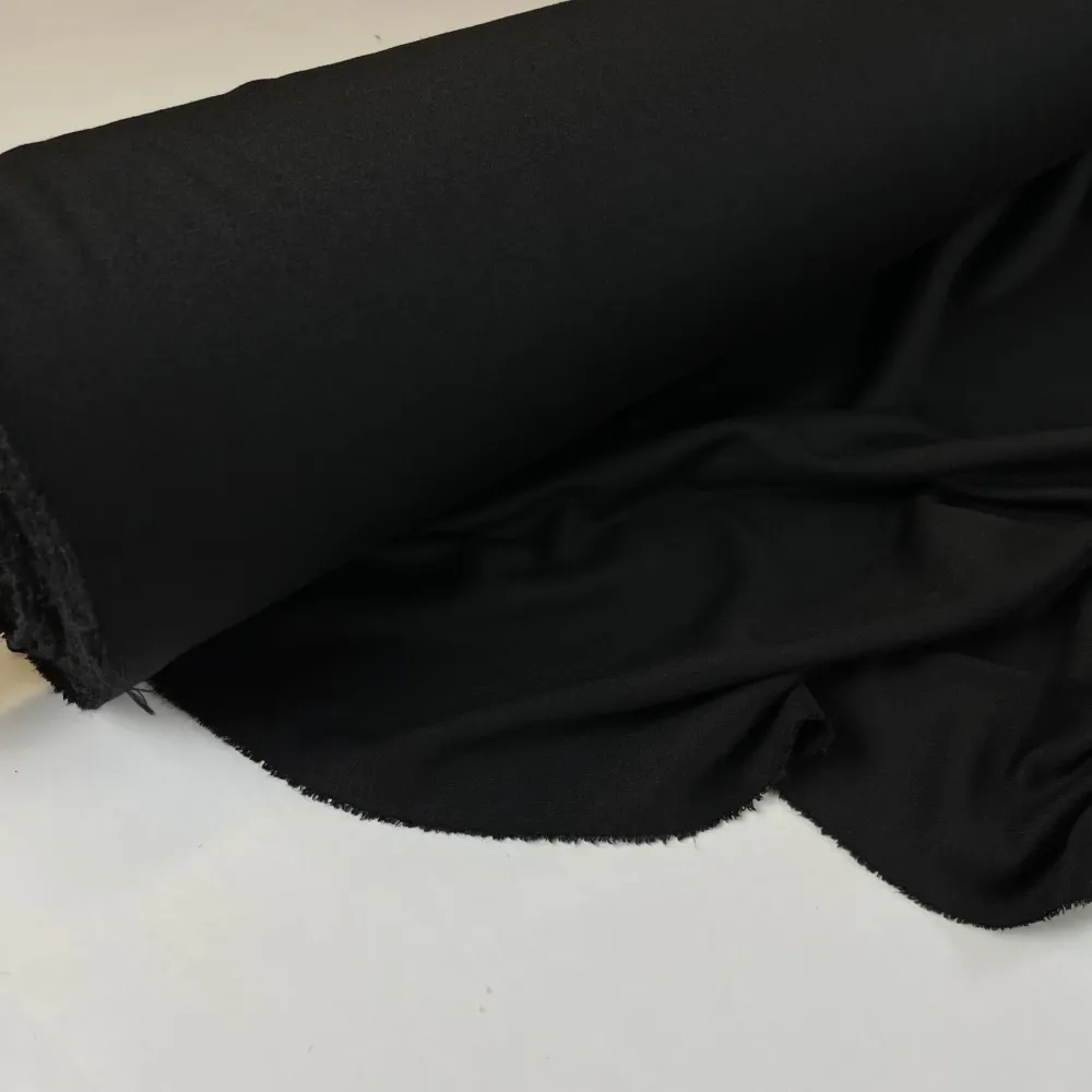 Paire De Côtes En Tissu Noir élastique Neotrims – Acrylique Doux, 90-100 Cm De Long, Pour Bordures De Vêtements