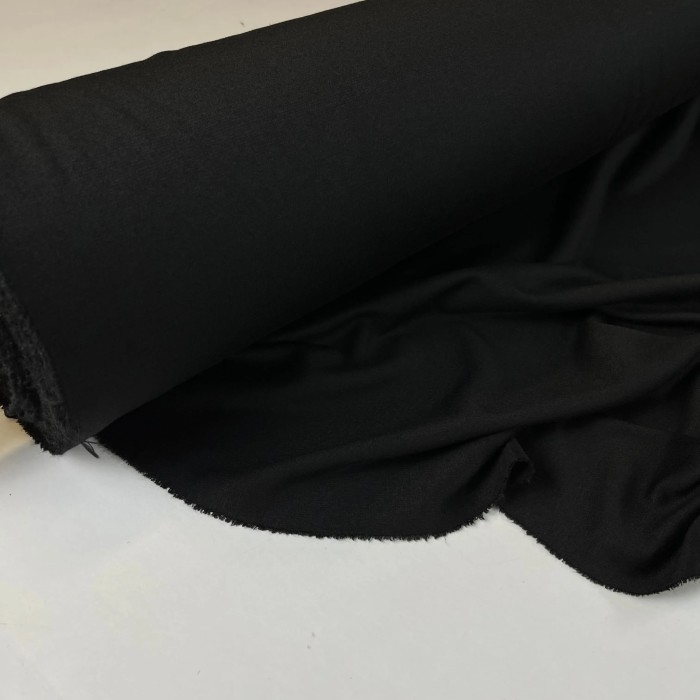 Tissu polyester acrylique épais noir Tissu polyester acrylique épais noir