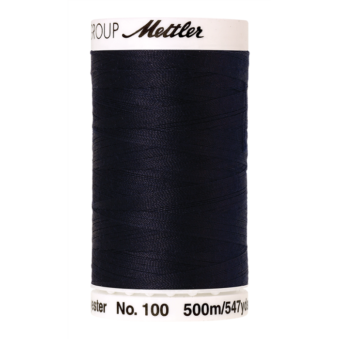 Bobine de fil Seralon 500m bleu marine foncé Bobine de fil Seralon 500m bleu marine foncé