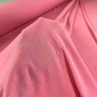 Tissu jersey coton uni rose Tissu jersey coton uni rose