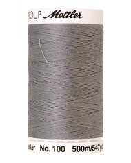 Bobine de fil Seralon 500m gris métal