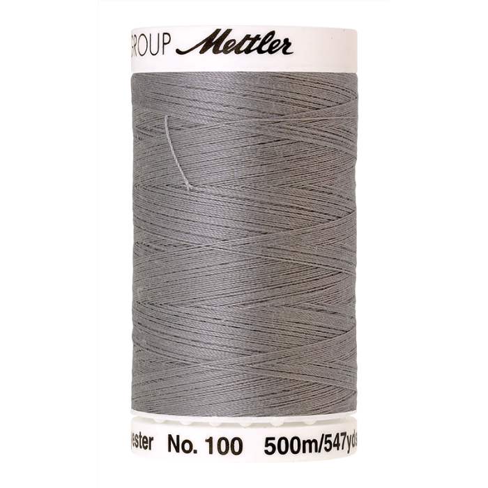 Bobine de fil Seralon 500m gris métal