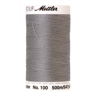 Bobine de fil Seralon 500m gris métal