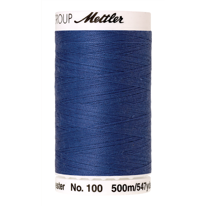 Bobine de fil Seralon 500m bleu nordique