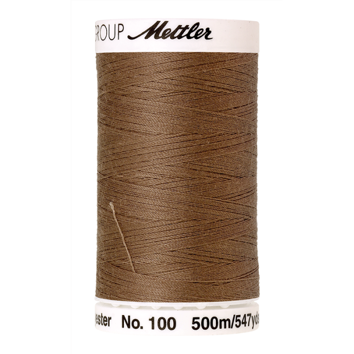 Bobine de fil Seralon 500m marron camel