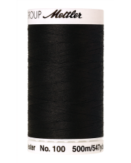 Bobine de fil Seralon 500m noir Bobine de fil Seralon 500m noir