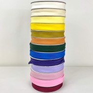 Biais coton polyester 20mm écru
