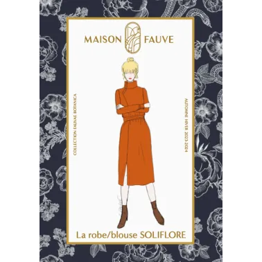Patron couture robe : Soliflore - Maison FAUVE
