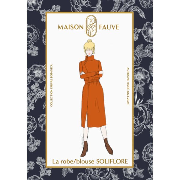 Patron couture robe : Soliflore - Maison FAUVE Patron couture robe : Soliflore - Maison FAUVE