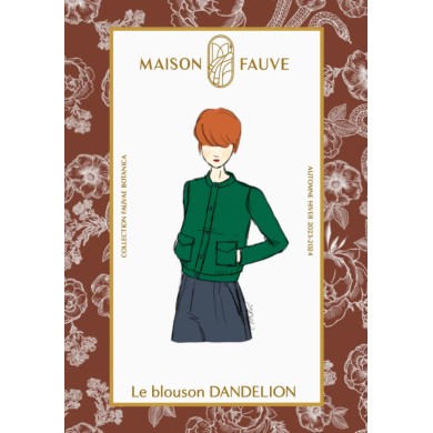 Patron couture blouson : dandelion - Maison FAUVE Patron couture blouson : dandelion - Maison FAUVE