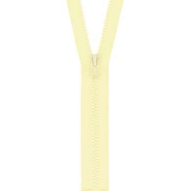 Fermeture à glissière séparable injectée Jaune pastel Fermeture à glissière séparable injectée Jaune pastel