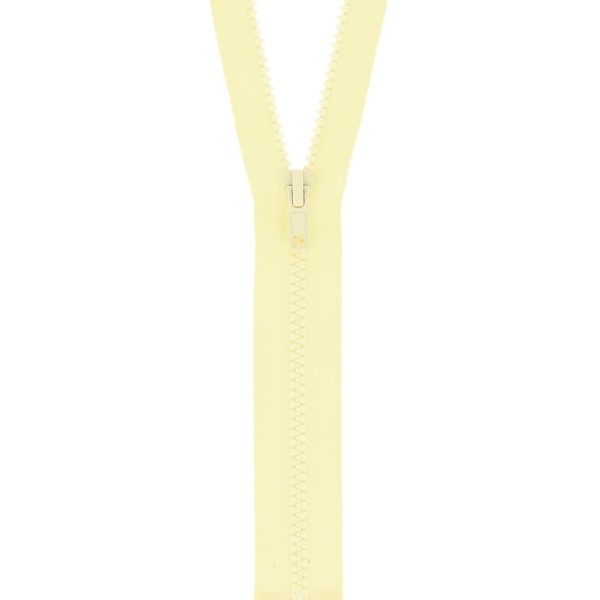 Fermeture à glissière séparable injectée Jaune pastel Fermeture à glissière séparable injectée Jaune pastel