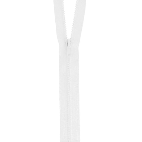 Fermeture à glissière séparable injectée blanc Fermeture à glissière séparable injectée blanc
