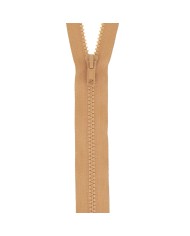 Fermeture à glissière séparable injectée beige Fermeture à glissière séparable injectée beige