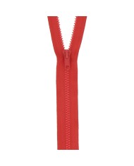 Fermeture à glissière séparable injectée rouge Fermeture à glissière séparable injectée rouge