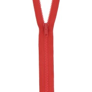 Fermeture à glissière séparable injectée rouge Fermeture à glissière séparable injectée rouge