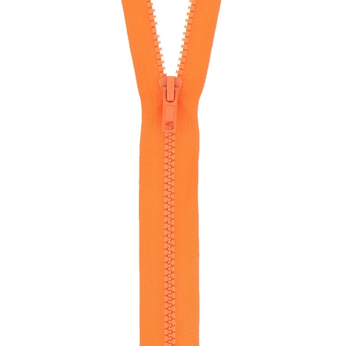 Fermeture à glissière séparable injectée orange Fermeture à glissière séparable injectée orange