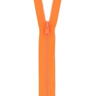 Fermeture à glissière séparable injectée orange Fermeture à glissière séparable injectée orange