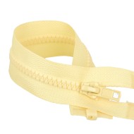 Fermeture à glissière séparable injectée Jaune pastel Fermeture à glissière séparable injectée Jaune pastel