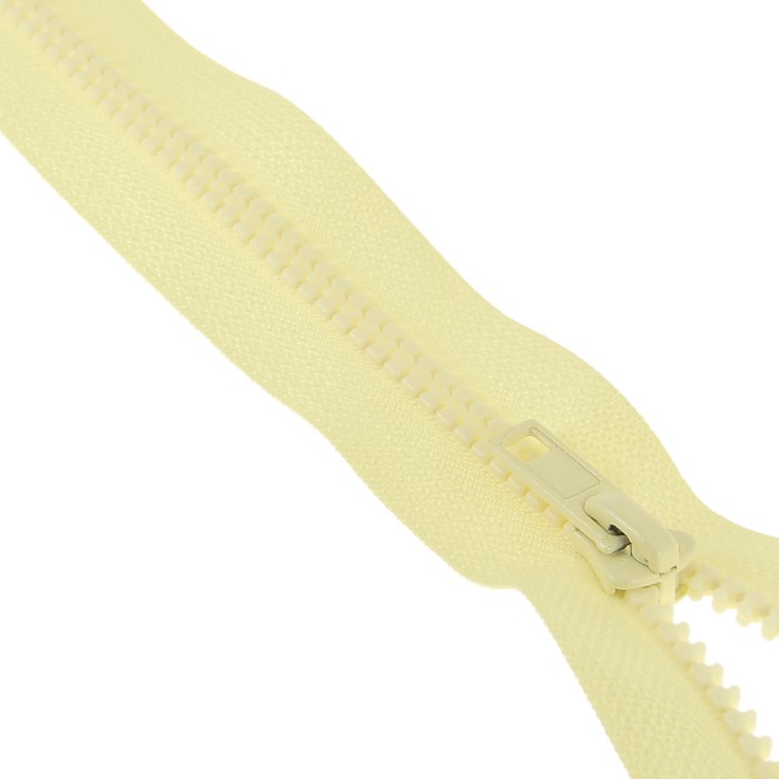 Fermeture à glissière séparable injectée Jaune pastel Fermeture à glissière séparable injectée Jaune pastel