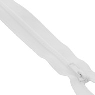 Fermeture à glissière séparable injectée blanc Fermeture à glissière séparable injectée blanc