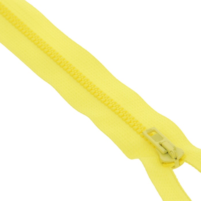 Fermeture à glissière séparable injectée Jaune vif Fermeture à glissière séparable injectée Jaune vif