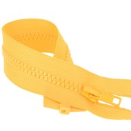 Fermeture à glissière séparable injectée Jaune Fermeture à glissière séparable injectée Jaune