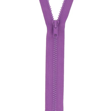 Fermeture à glissière séparable injectée violet Fermeture à glissière séparable injectée violet