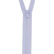 Fermeture à glissière séparable injectée lilas