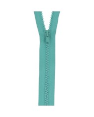 Fermeture à glissière séparable injectée aqua