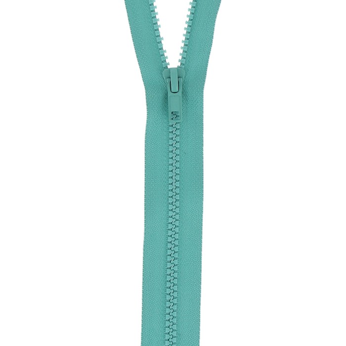 Fermeture à glissière séparable injectée aqua