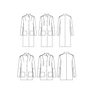 Patron couture manteau : Tigris - Maison FAUVE