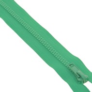 Fermeture à glissière séparable injectée viride