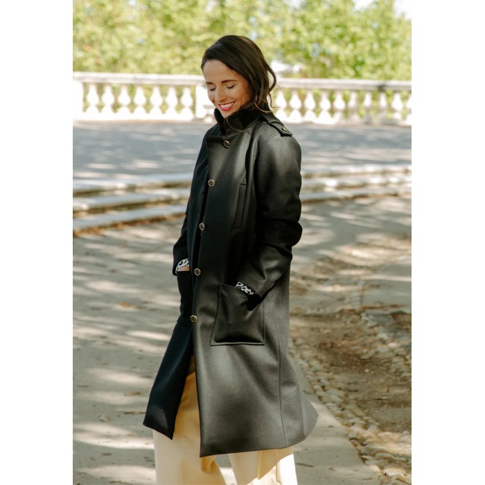 Patron couture manteau : Tigris - Maison FAUVE