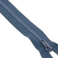 Fermeture à glissière séparable injectée bleu nuit