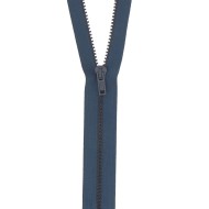 Fermeture à glissière séparable injectée bleu nuit